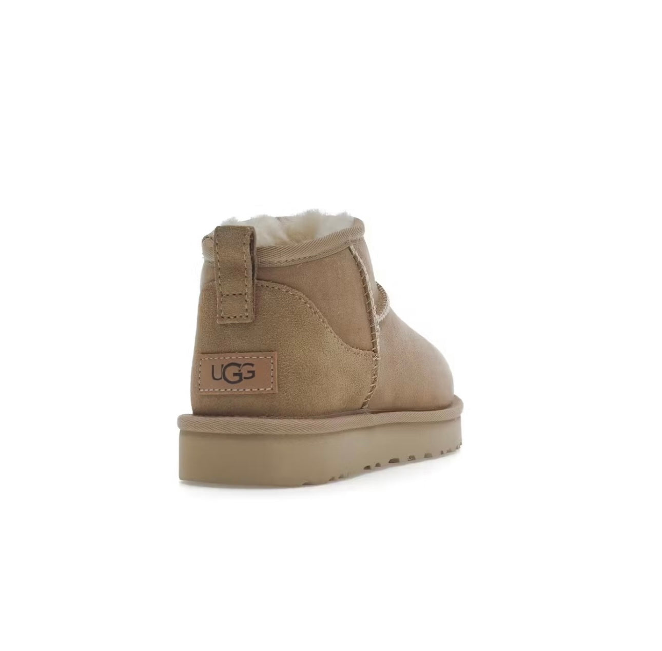 Ugg classic ultra mini ankle boots cream