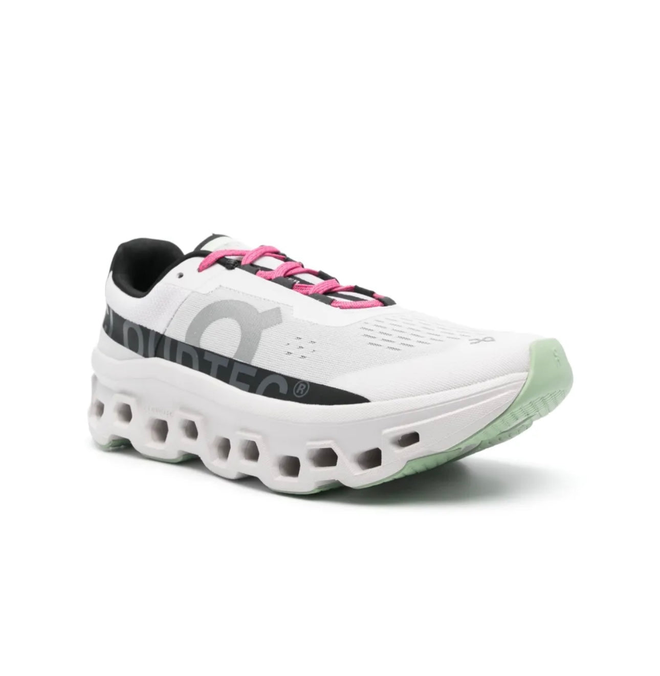 On Cloud White Black Pink