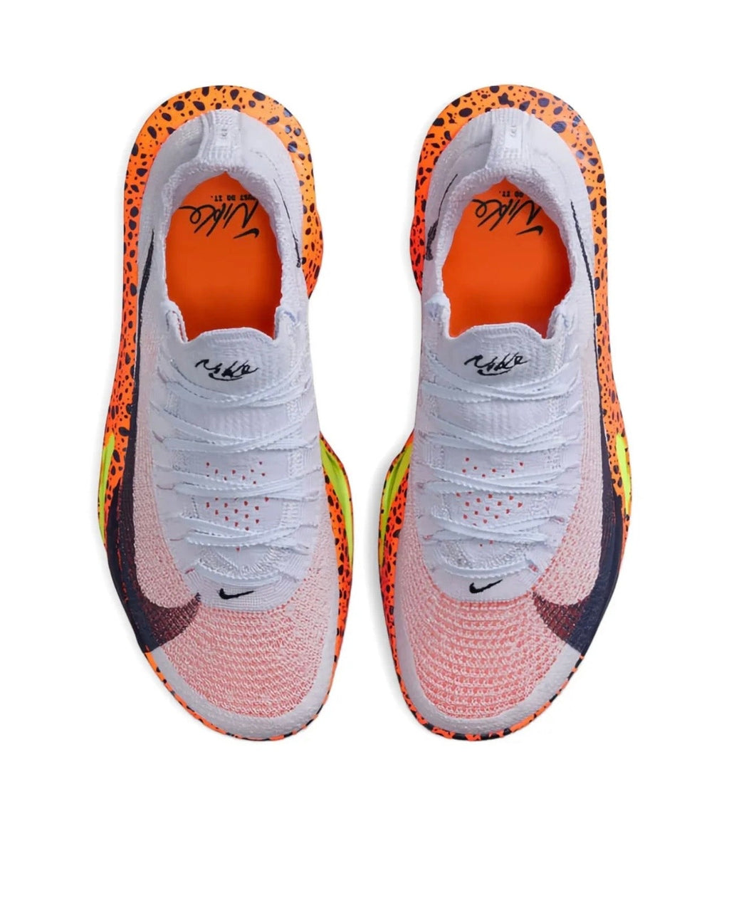 Nike ZOOMX Vaporfly white orange - תמונה 2