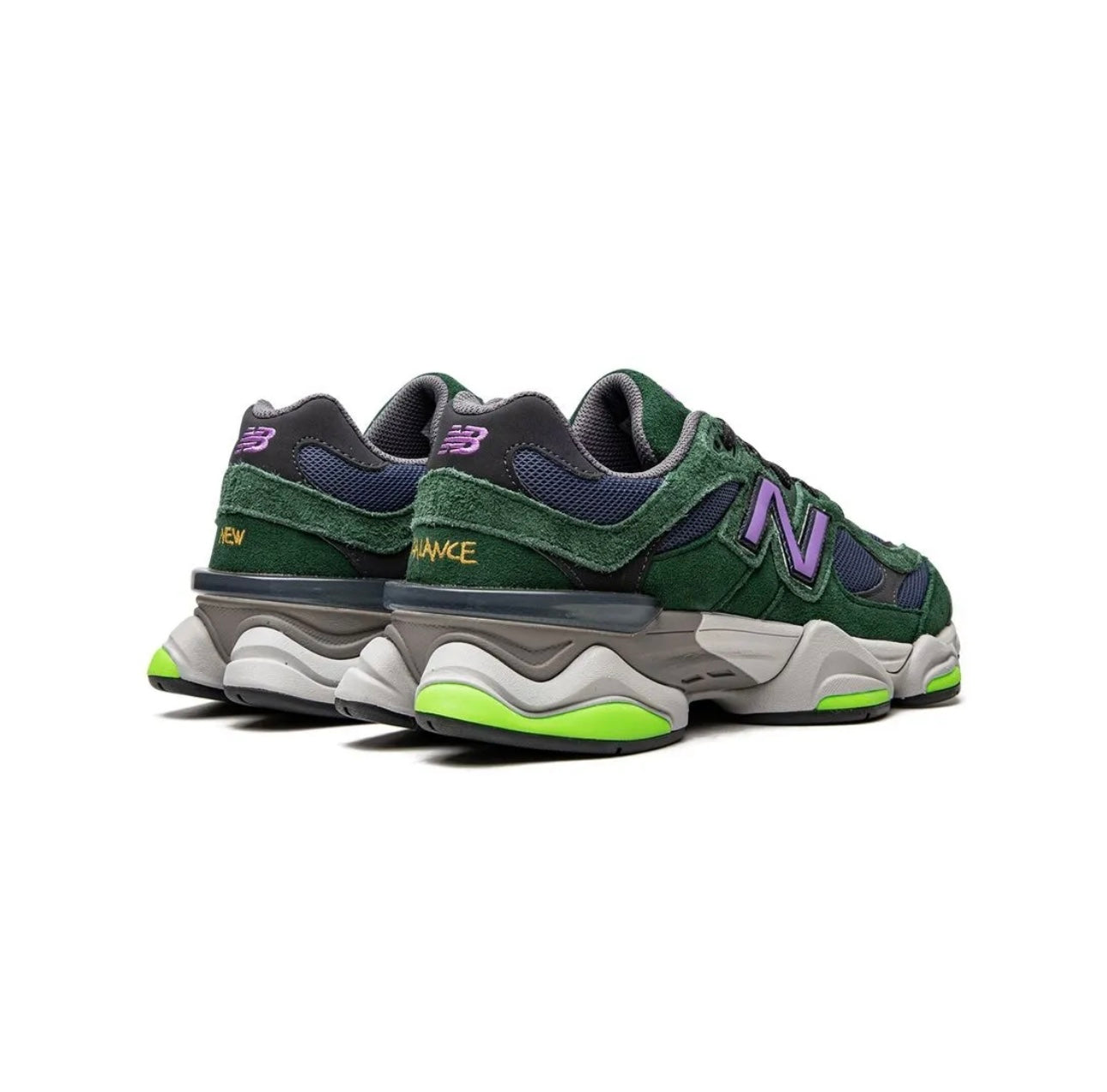 New Balance 9060 Green Purple - תמונה 3