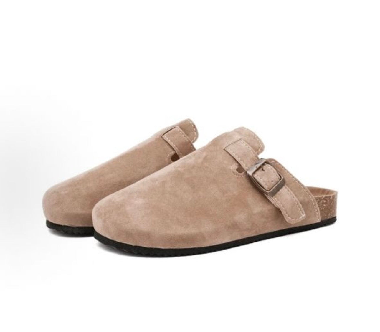 Birkenstock Boston braided cream