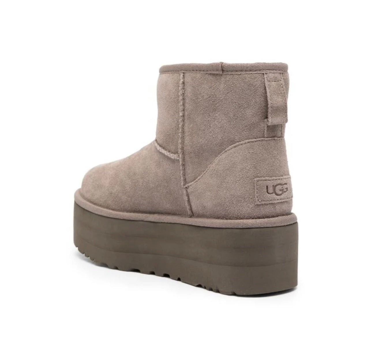 Ugg Classic Ultra Mini Platform Boots Grey - תמונה 3