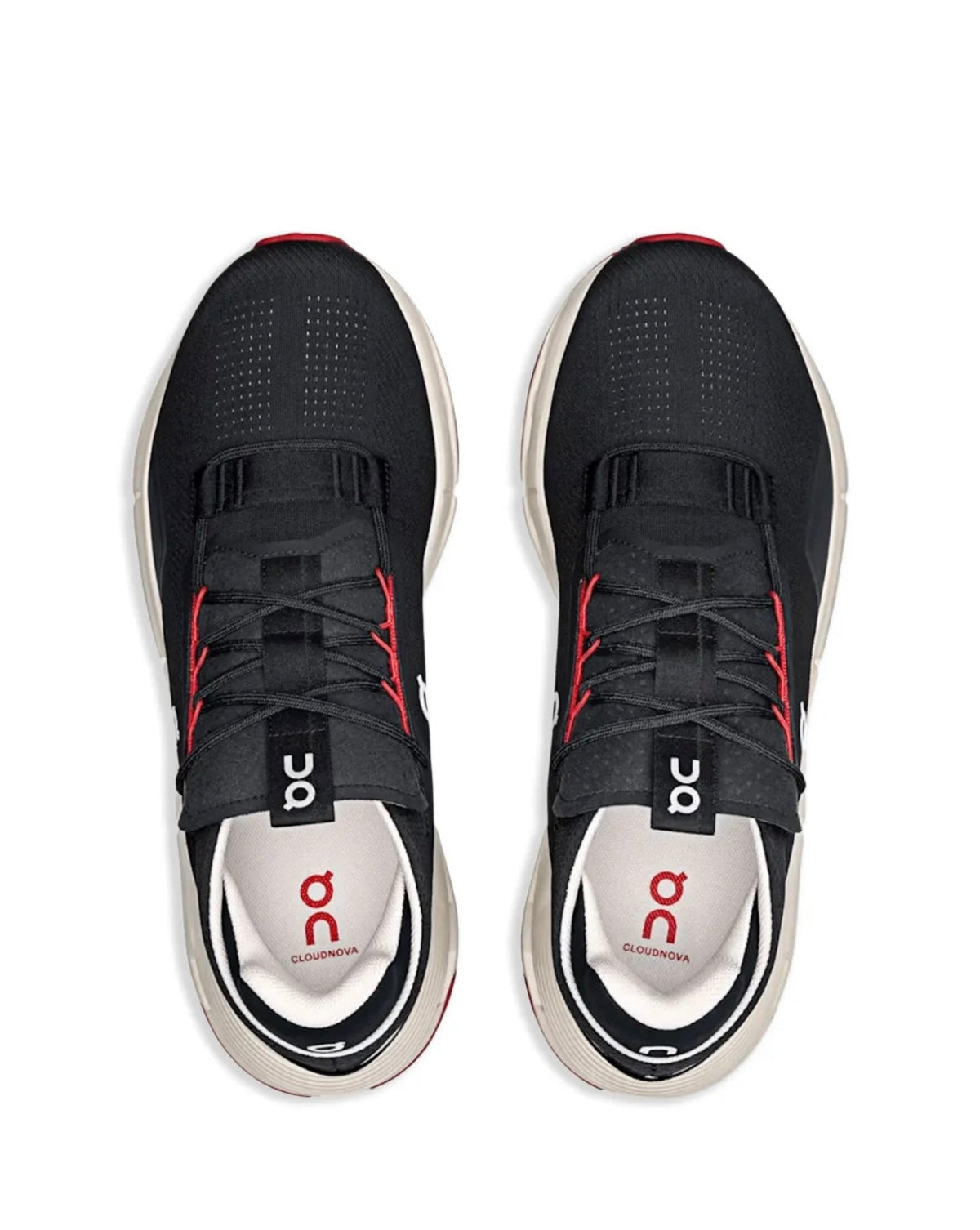 On Cloud Black Cream Red - תמונה 2