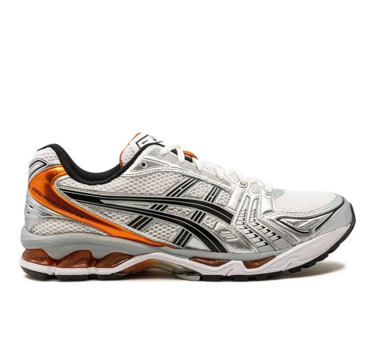 Asics GEL-Kayano Silver Orange