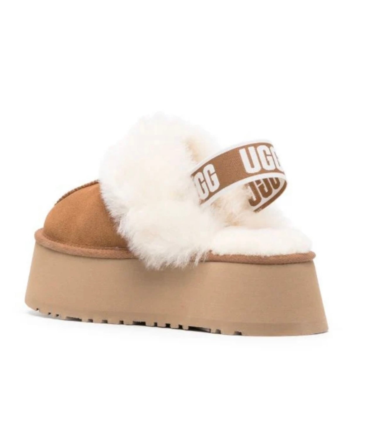 Ugg platform slipped brown