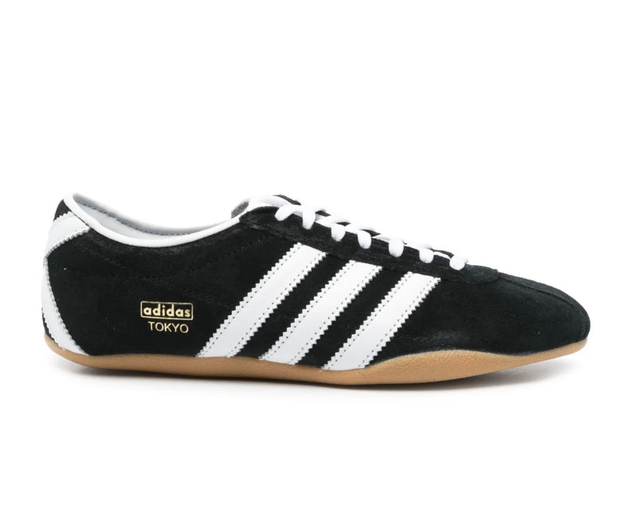 Adidas Tokyo suede black white