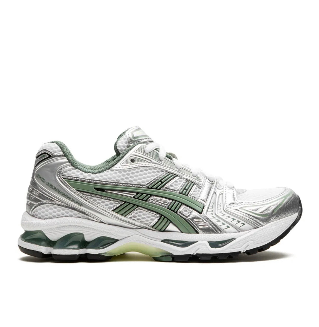 Asics GEL-Kayano Silver Light Green