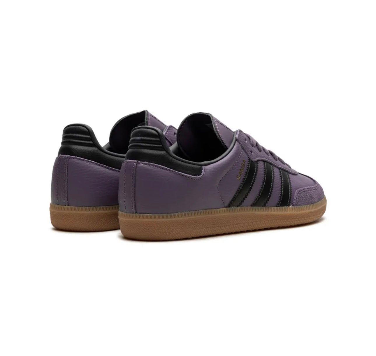 Adidas Samba Purple Black