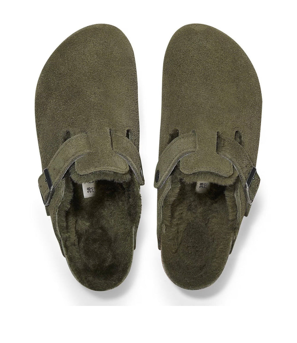 Birkenstock Boston shearling thyme - תמונה 4