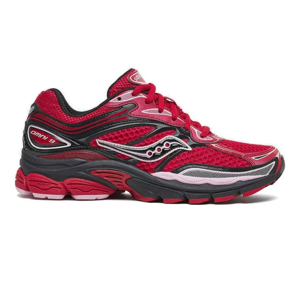 Saucony Omni 9 Red Black