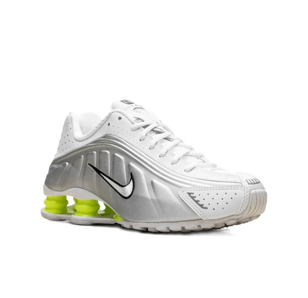Nike Shox R4 Silver White Yellow - תמונה 2