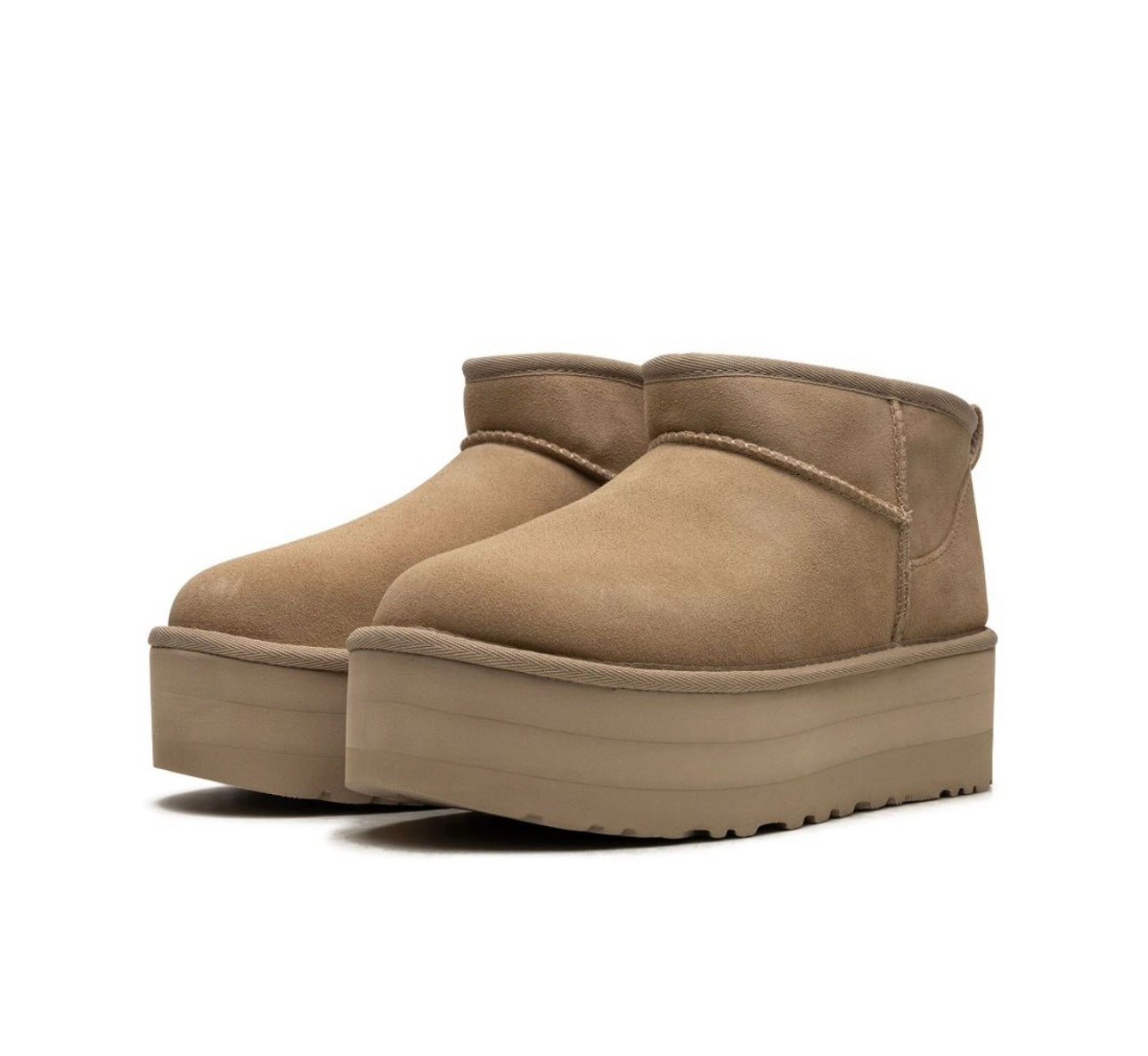 Ugg Classic Ultra Mini Platform "Mustard Seed" - תמונה 3
