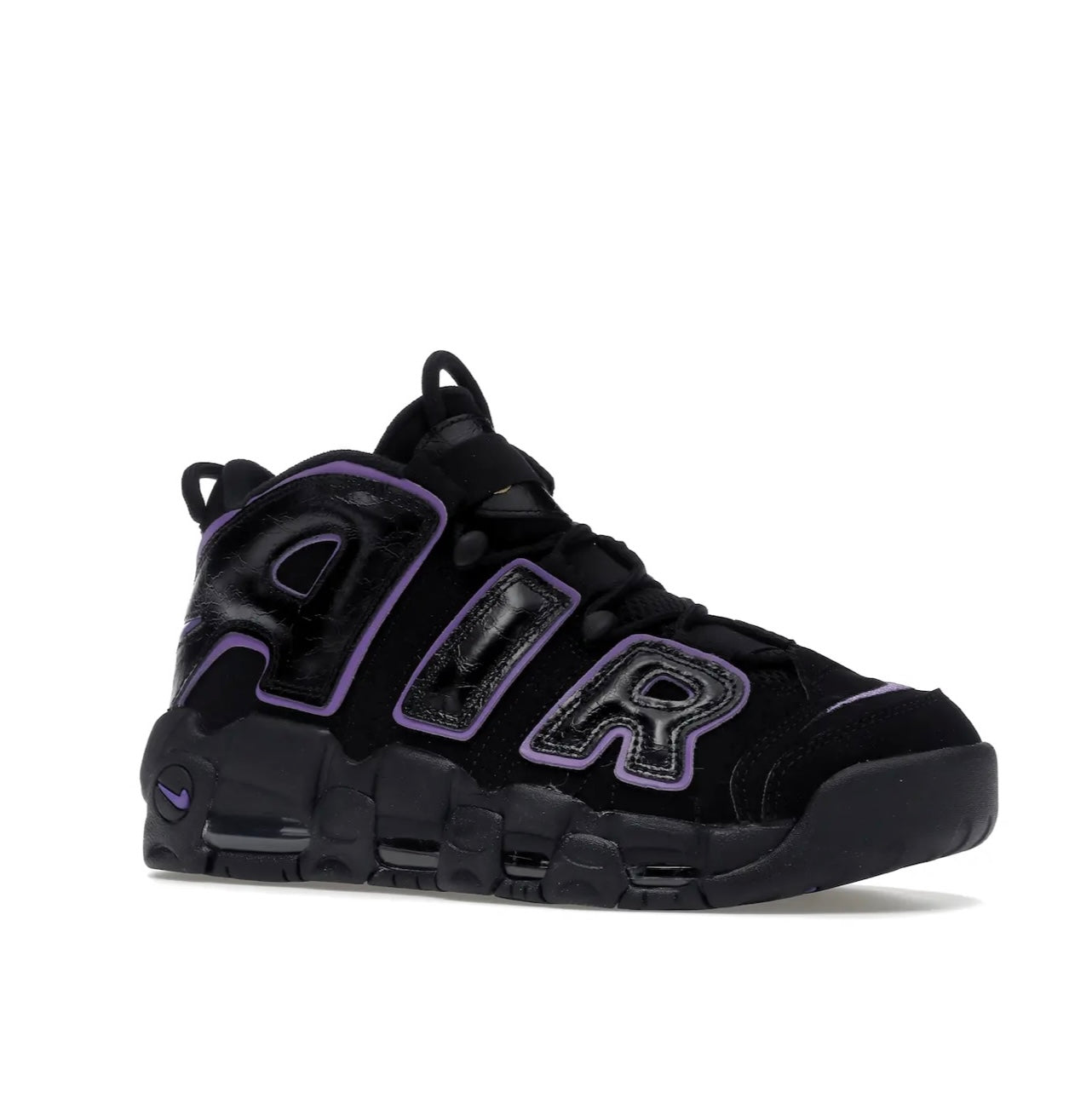 Nike Uptempo Black Purple - תמונה 2