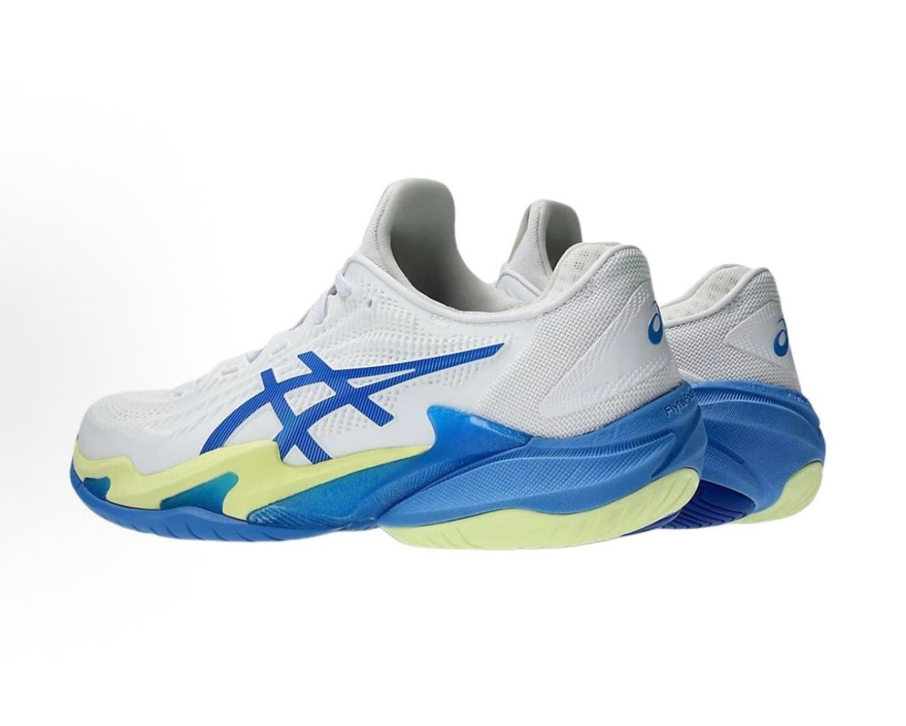Asics Court FF3 White Blue Yellow