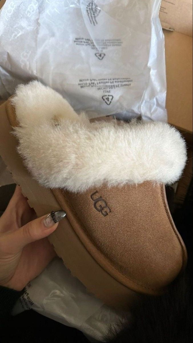 Ugg Disquette suede Slippers - תמונה 4