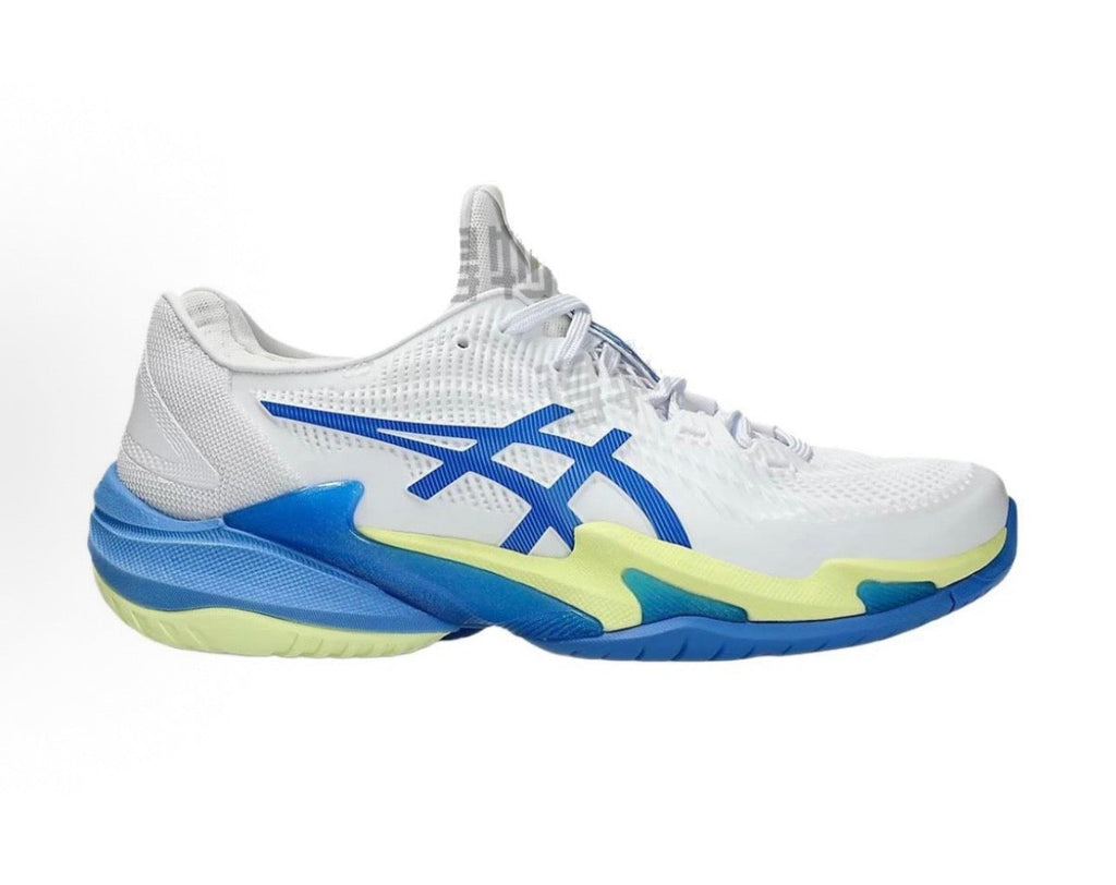 Asics Court FF3 White Blue Yellow