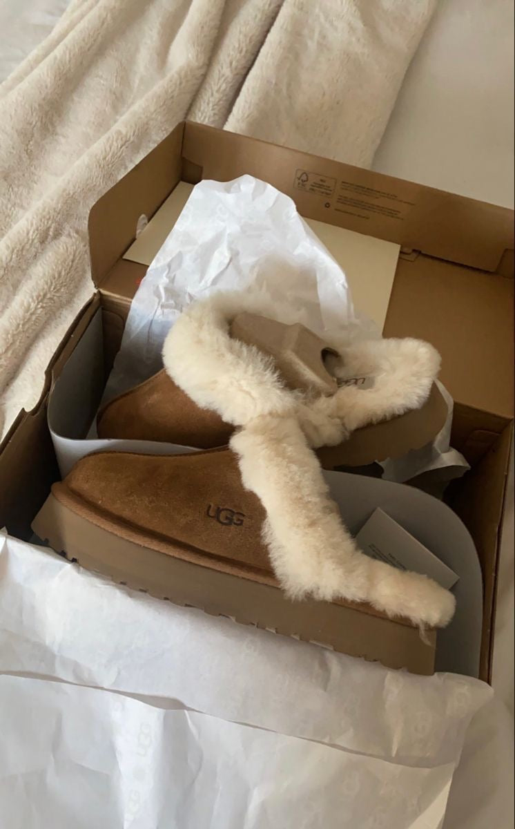 Ugg Disquette suede Slippers - תמונה 5