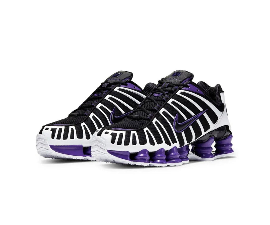 Nike Shox Black Purple White - תמונה 2
