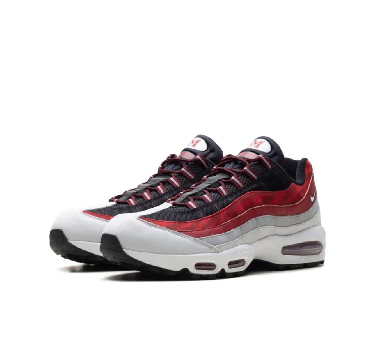 Nike air Vapormax 95’ black white red - תמונה 3