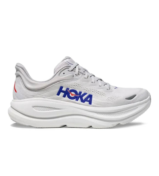 HOKA Bondi 8 White Blue