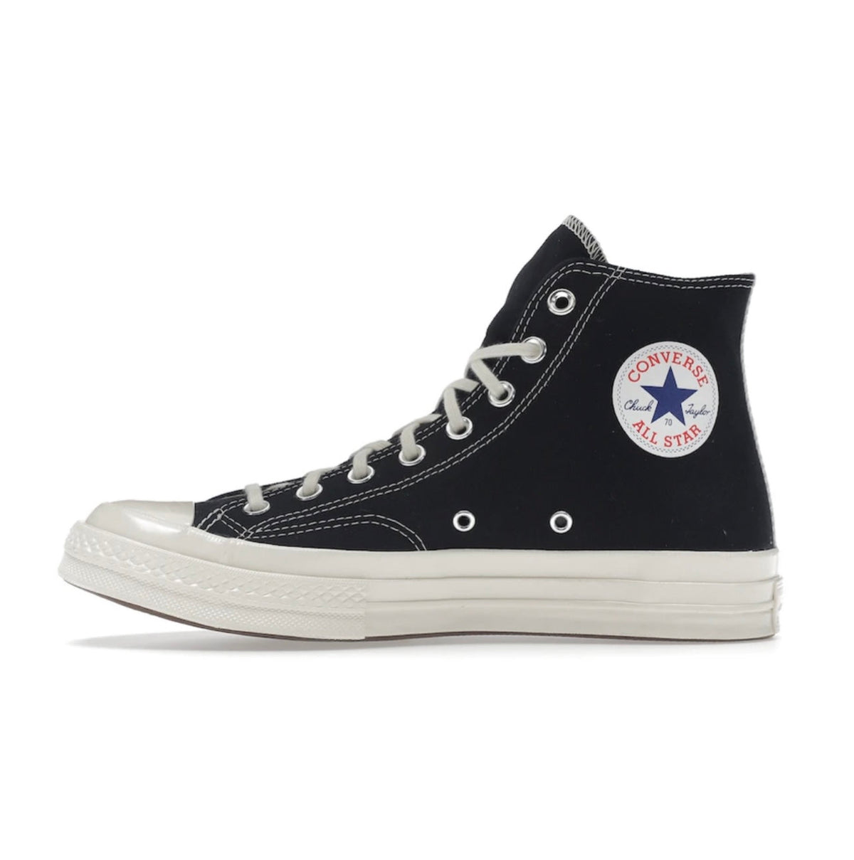 CONVERSE COMME DES GERSON HIGH BLACK BIG HEART - תמונה 2