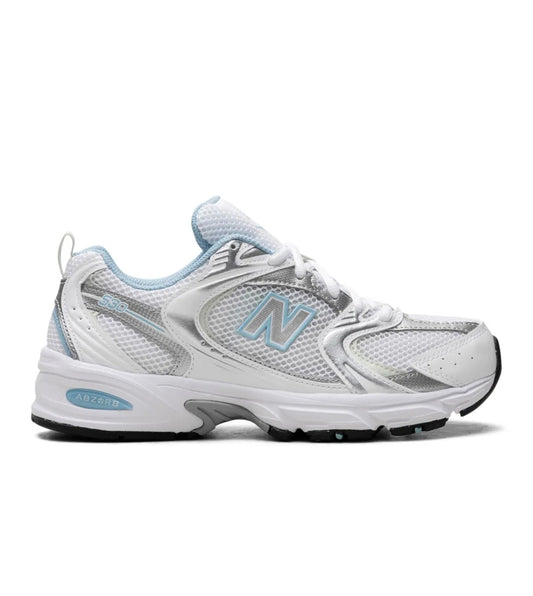 New Balance 530 white silver blue