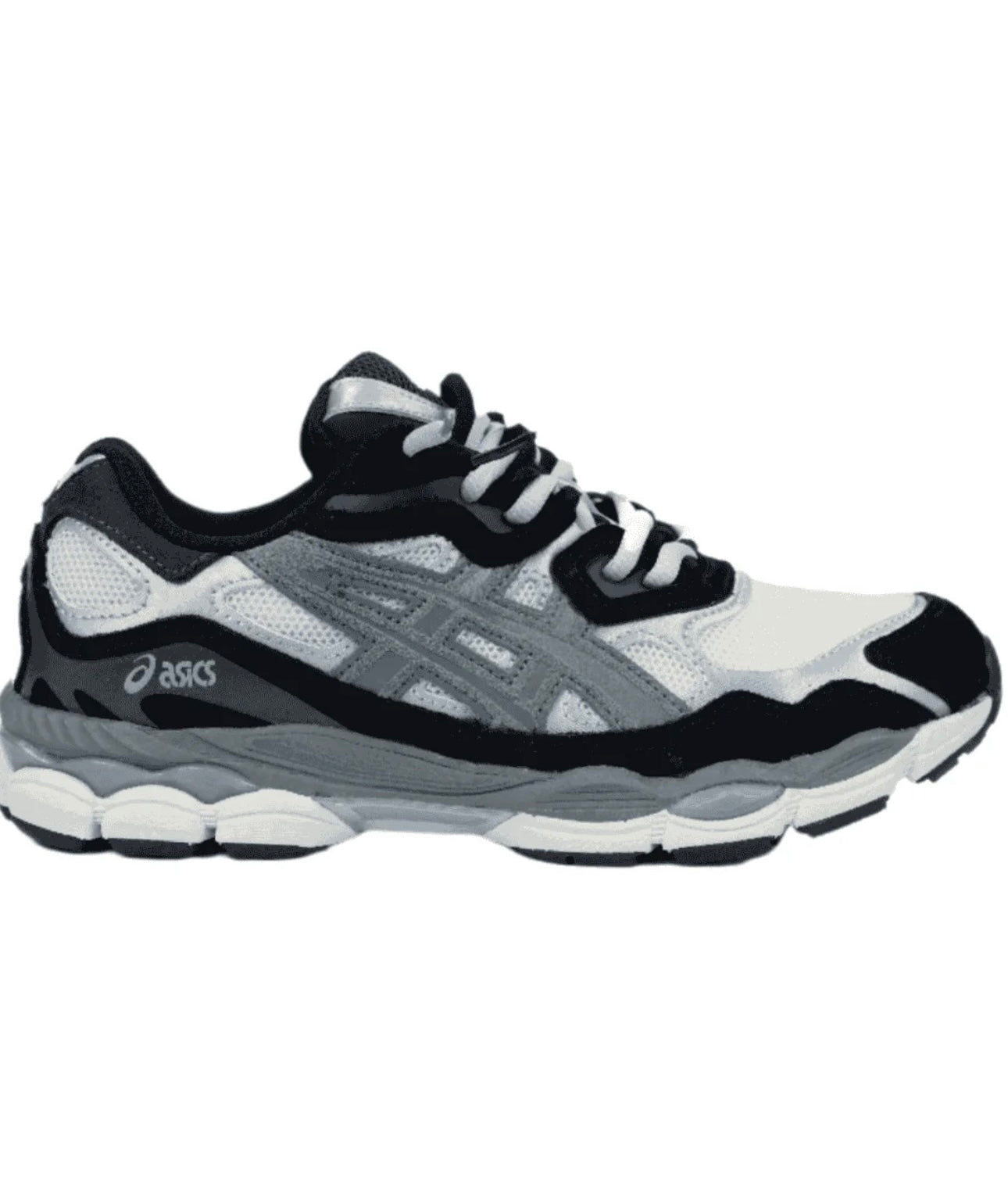 Asics Gel Black White Gray