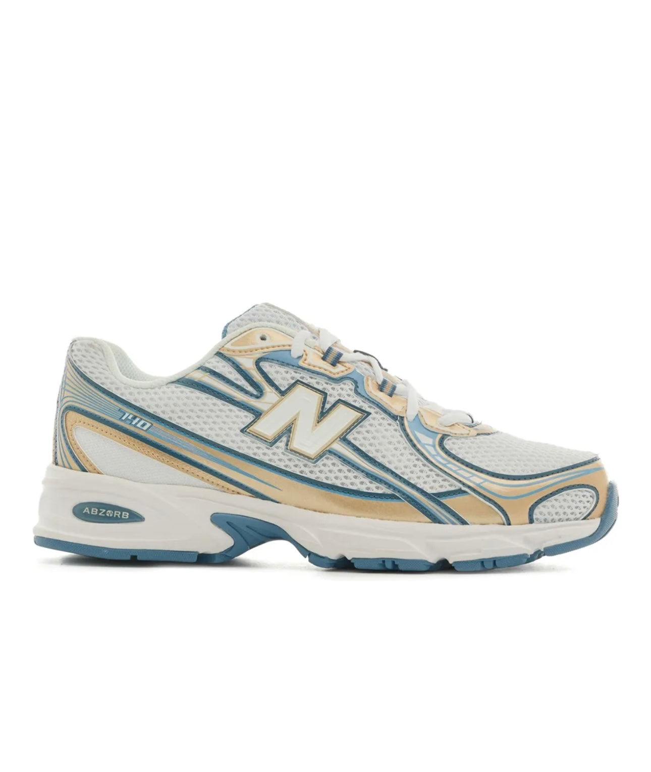 New Balance 740 white blue