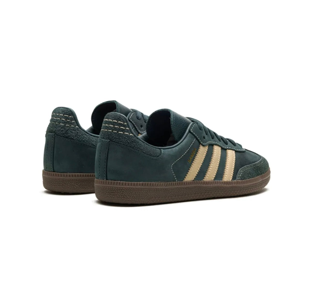 Adidas Samba Dark Green Cream - תמונה 3