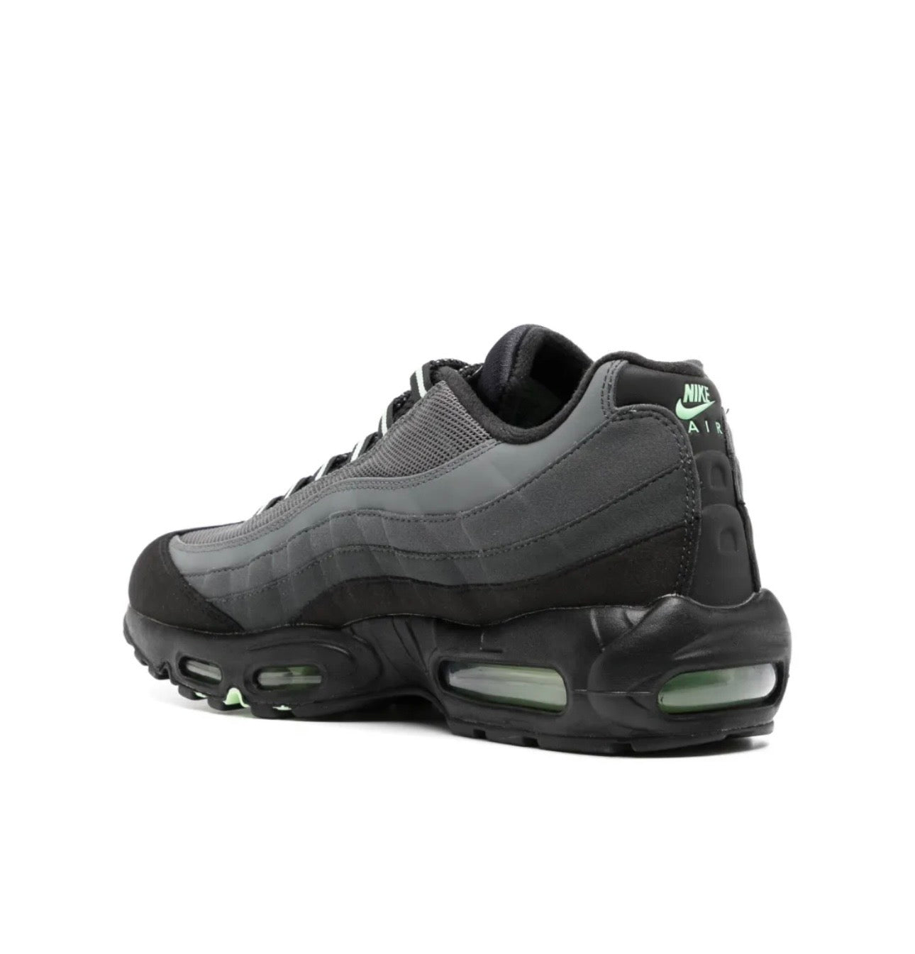 Nike air Vapormax 95’ grey black green - תמונה 3