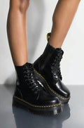 Doctor Martens Boots Platform Black - תמונה 5