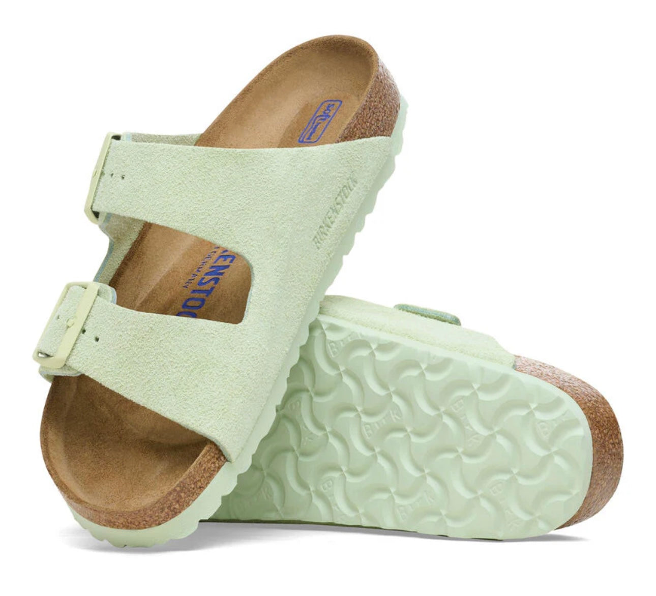 Birkenstock sandals Light Green - תמונה 3