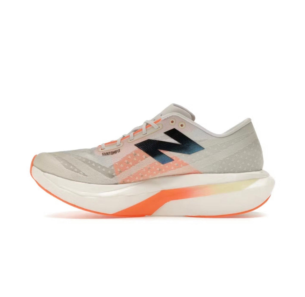 New Balance FuelCell Grey Orange - תמונה 2