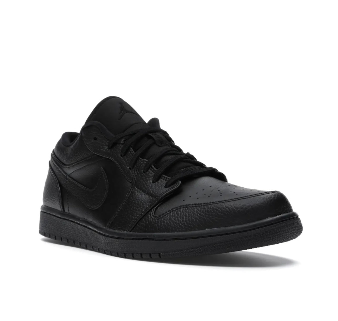 Jordan 1 Low Triple Black - תמונה 2