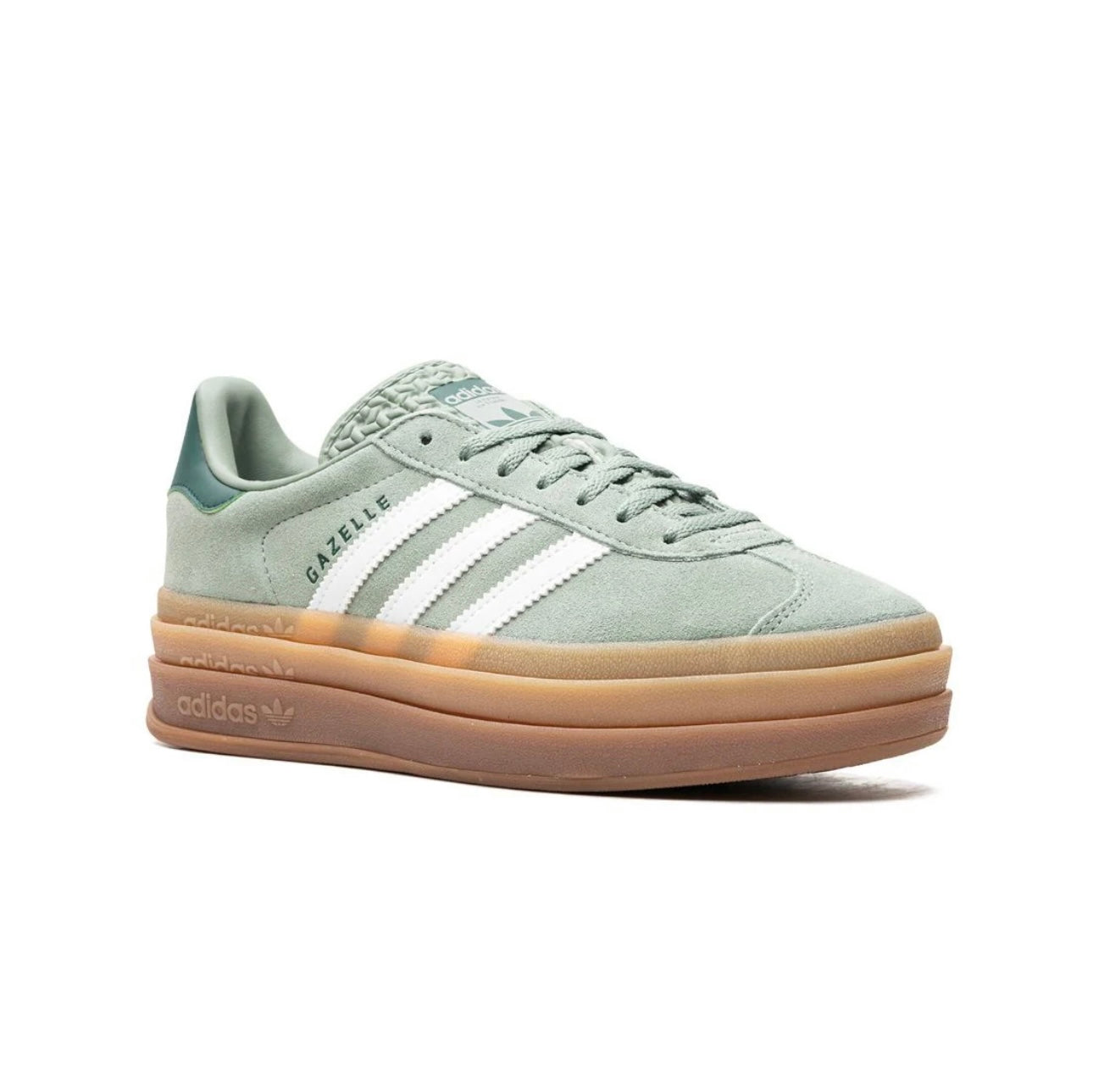 Adidas gazelle platform Dutch Green - תמונה 2
