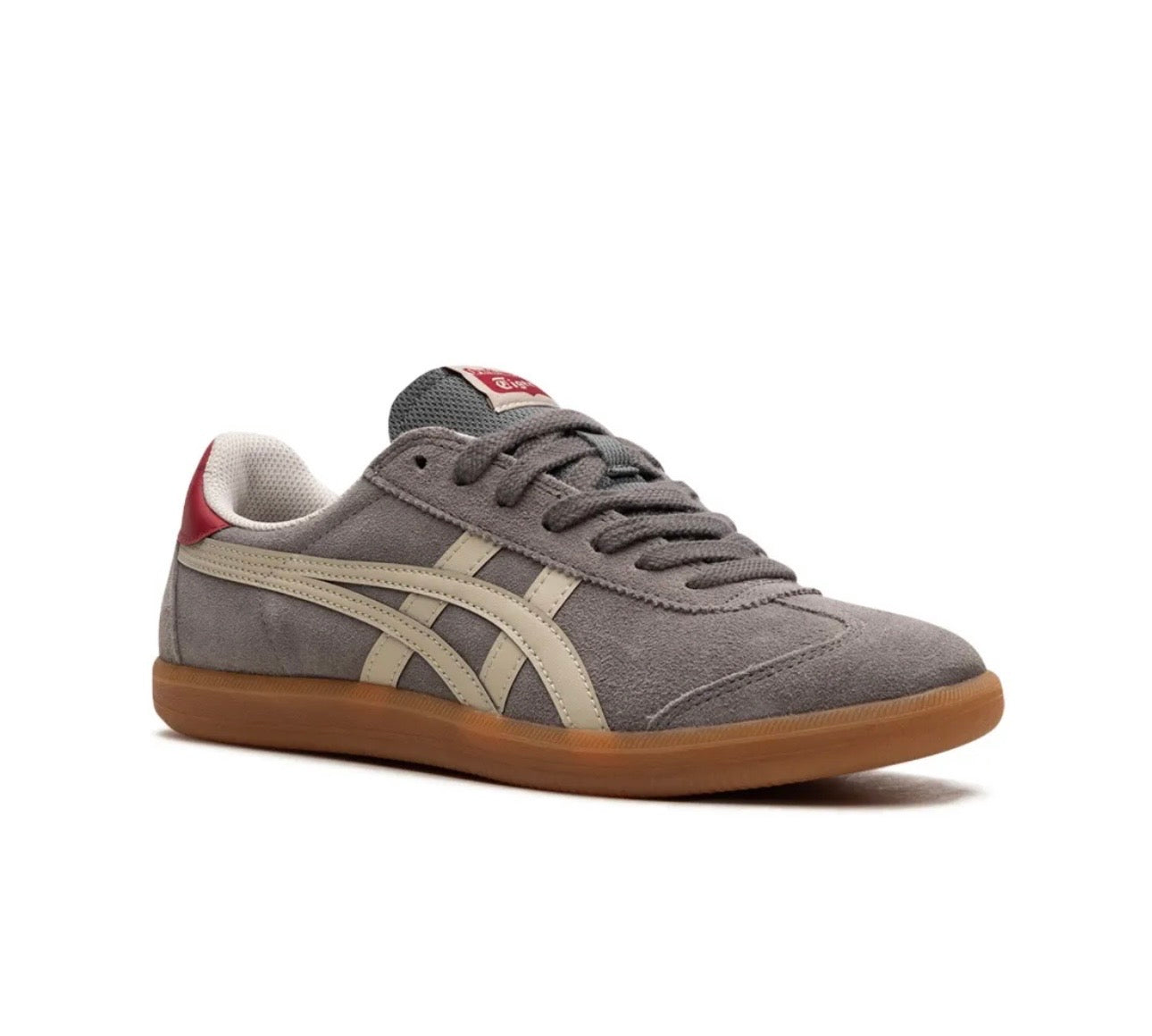 Onitsuka Tiger Tokuten grey mocha red - תמונה 2