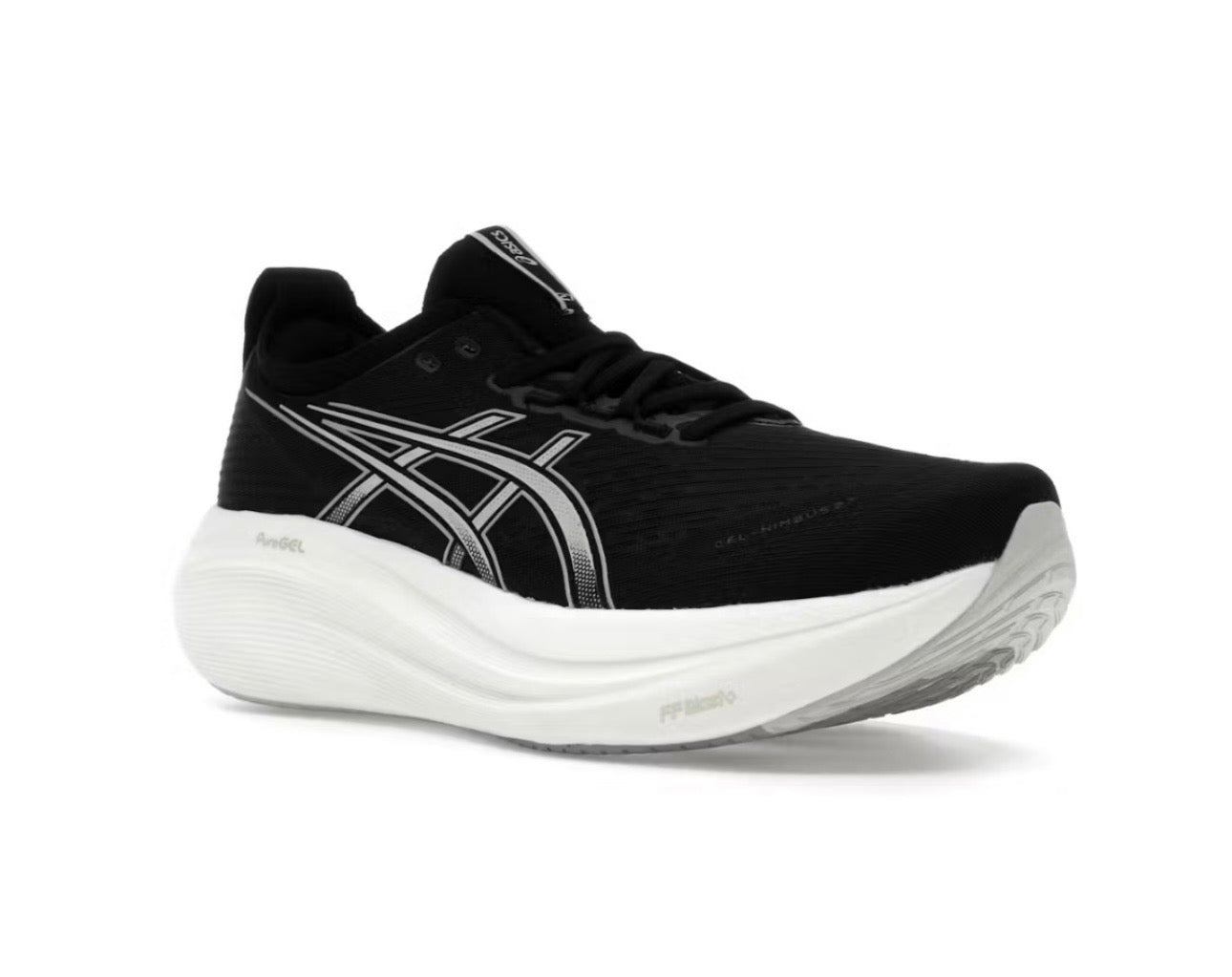 Asics Nimbus 27 Black White - תמונה 2