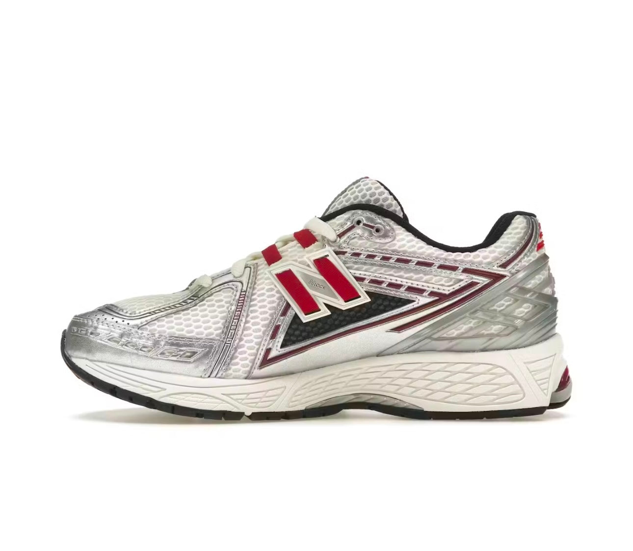 New Balance 1906R Silver Classic Crimson - תמונה 3