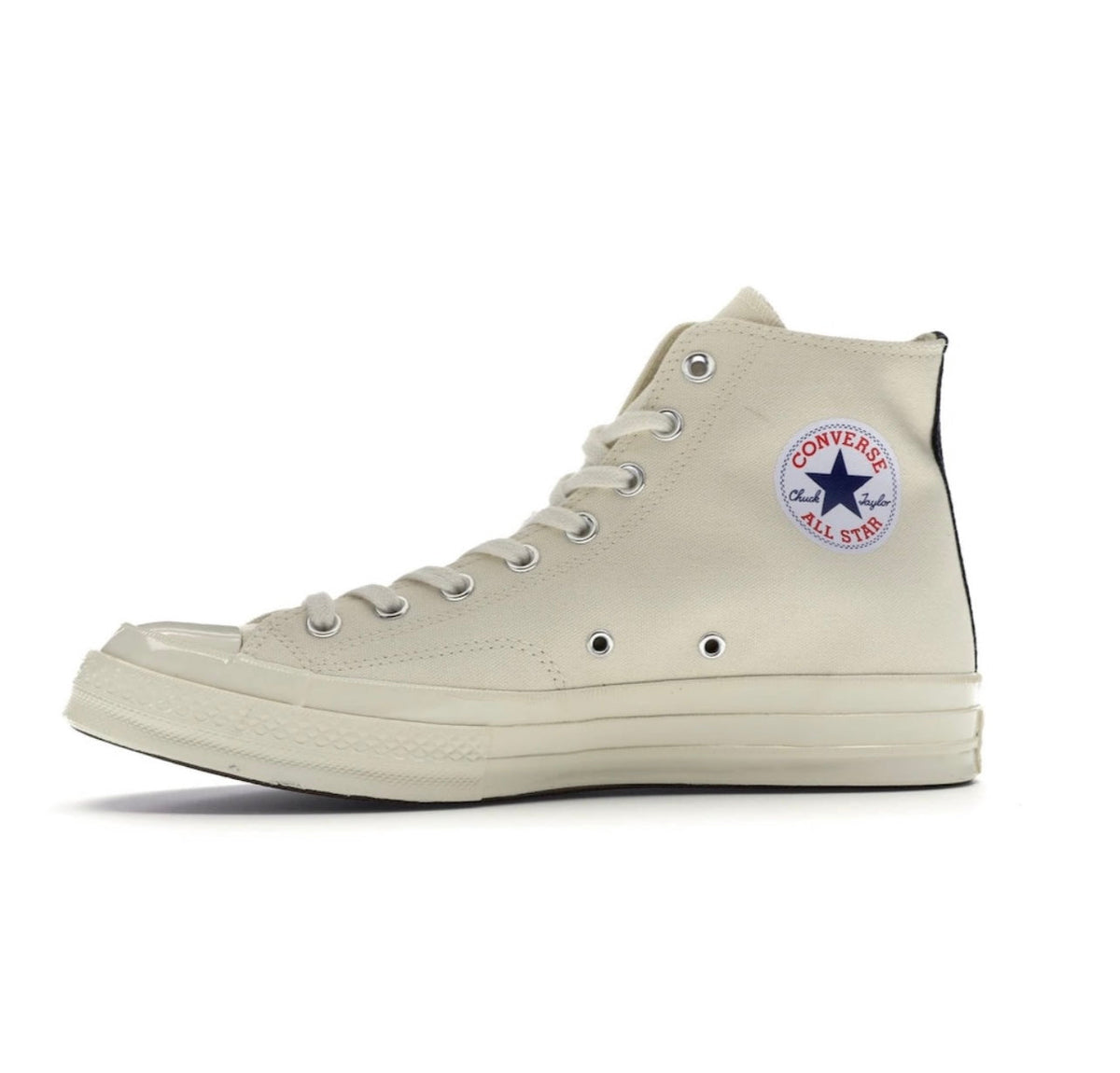 converse comme des gerson high white big love - תמונה 2