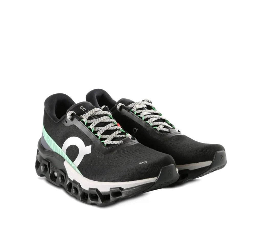 On Cloudmonster black green - תמונה 2