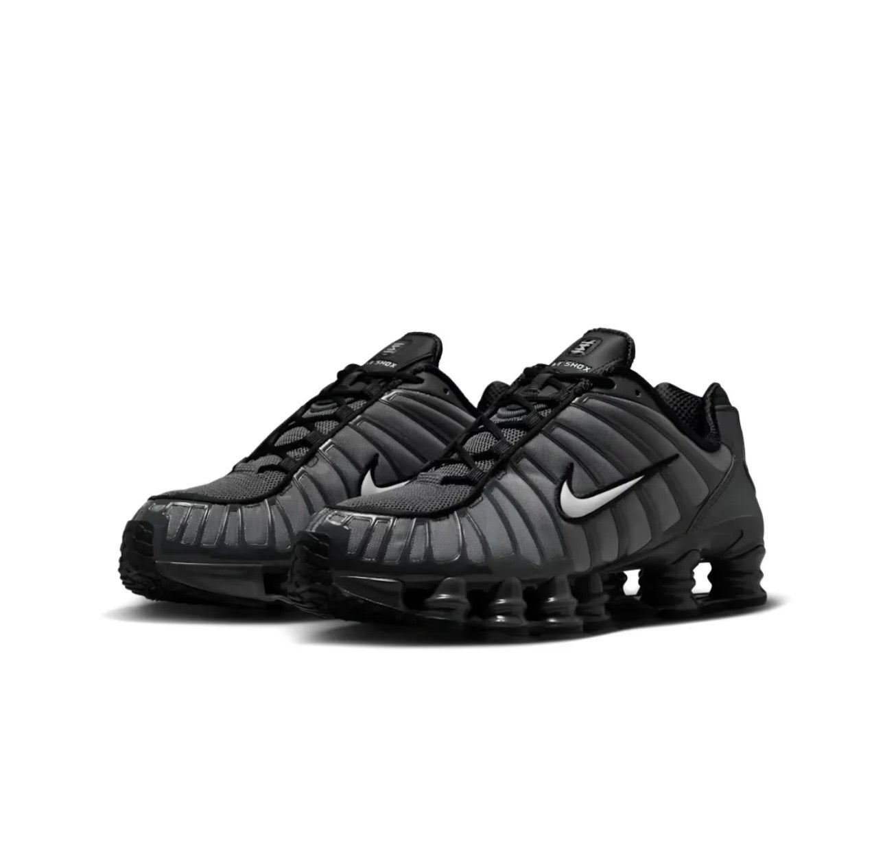 Nike Shox Grey Black - תמונה 2