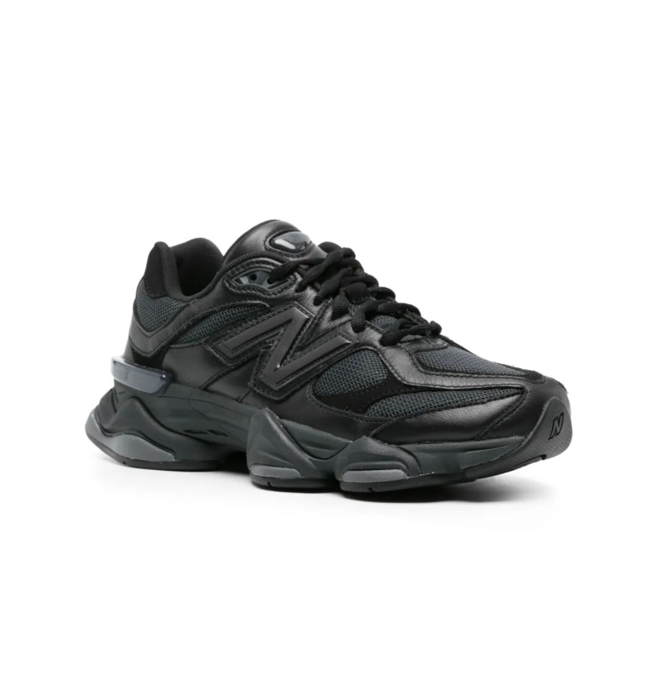 New Balance 9060 Black Leather - תמונה 2