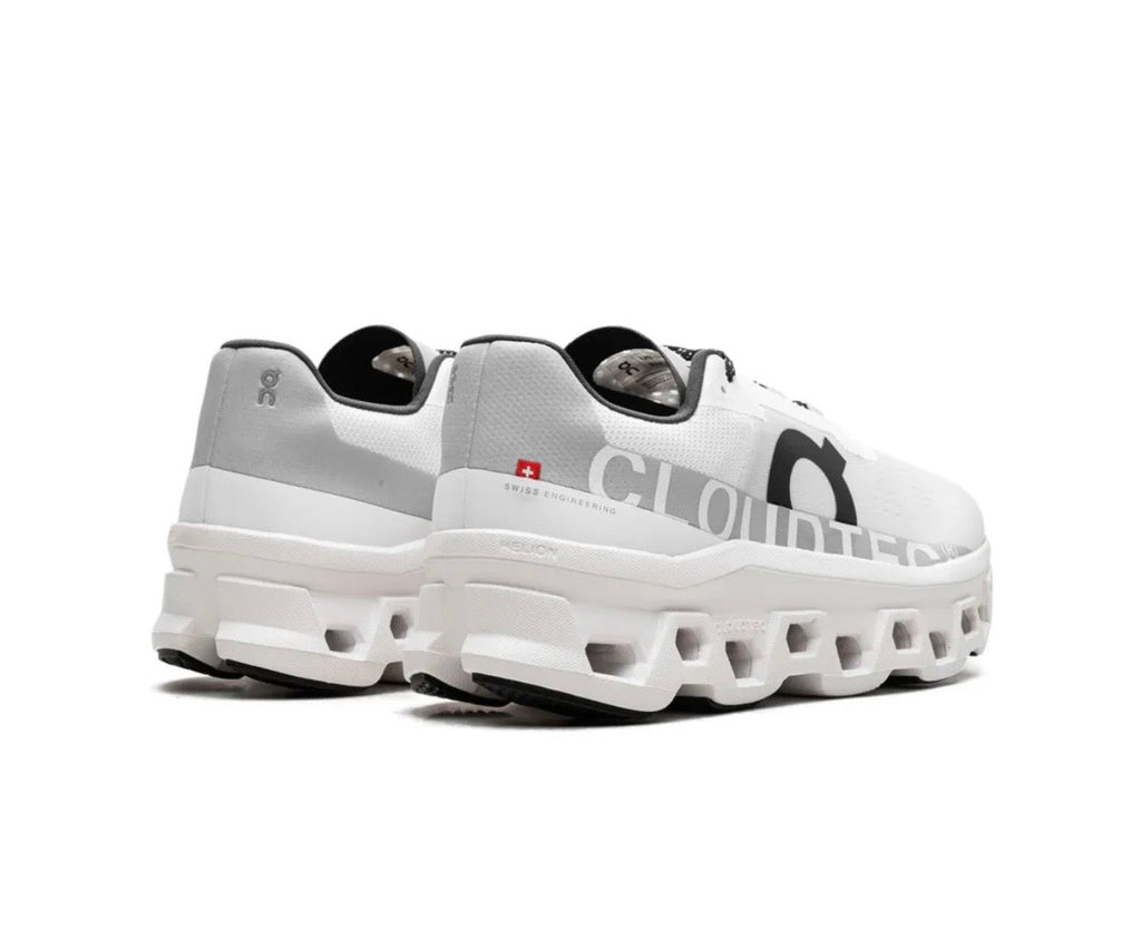 On Cloudmonster white grey - תמונה 3