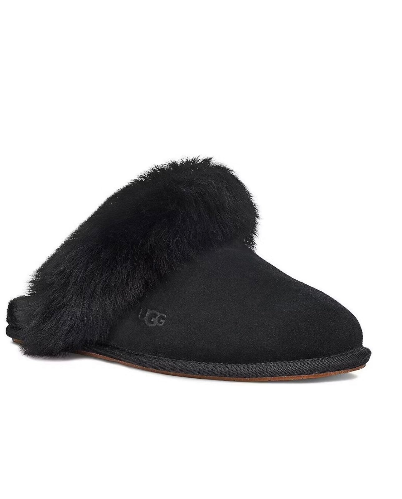 Ugg shearing - trim slippers black - תמונה 2