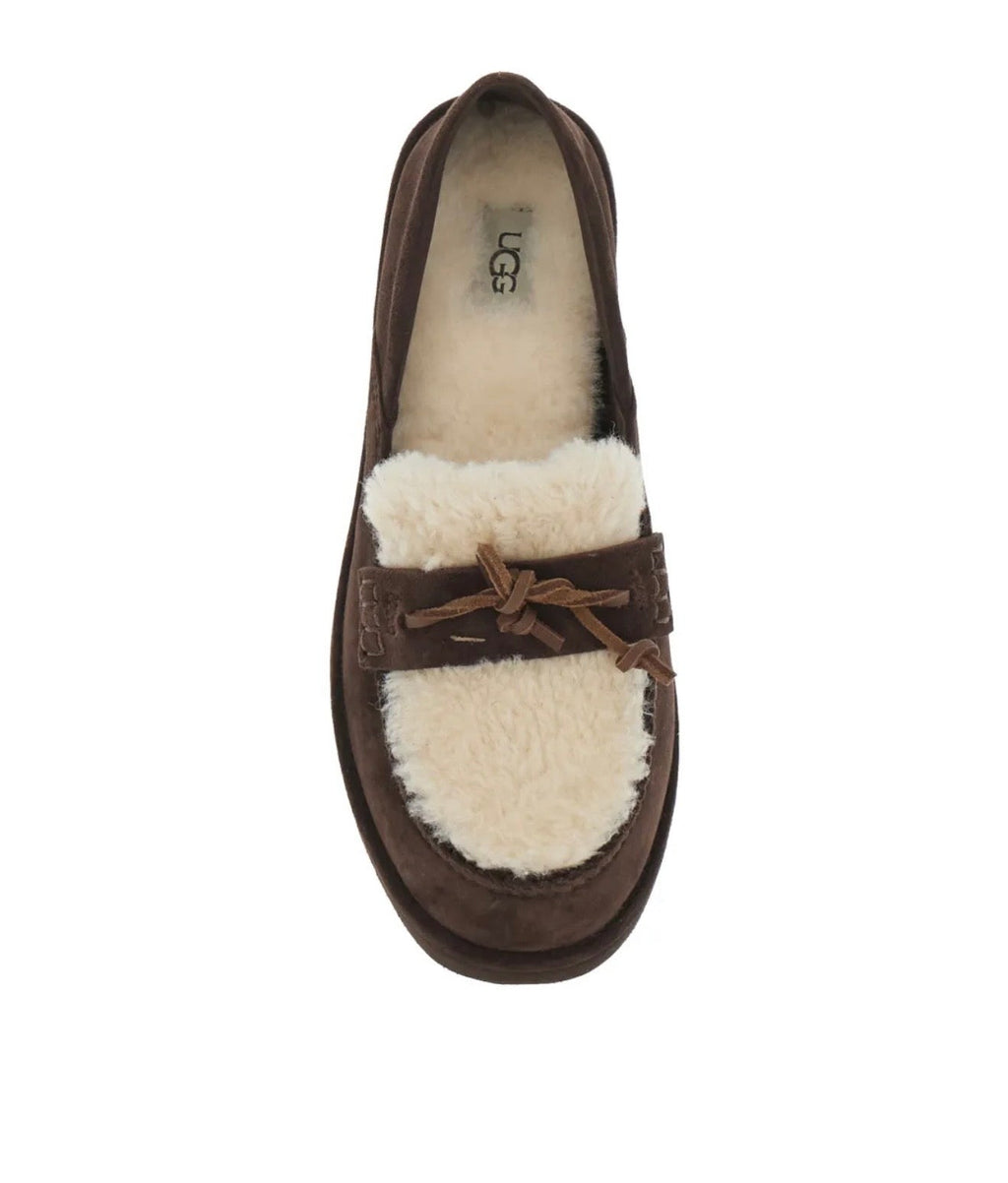 UGG Zora Shearling Dark Brown