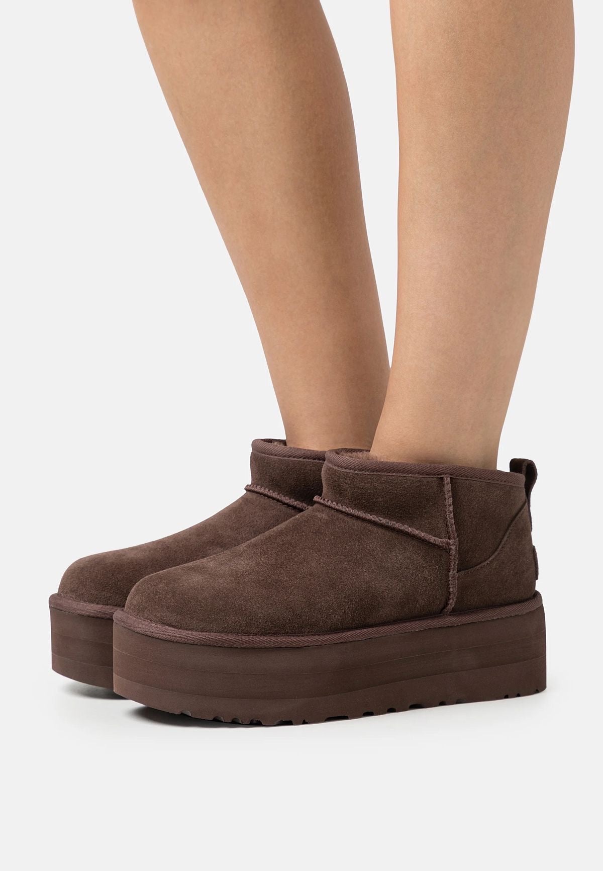 Ugg Classic Ultra Mini Platform Boots Dark Brown - תמונה 2