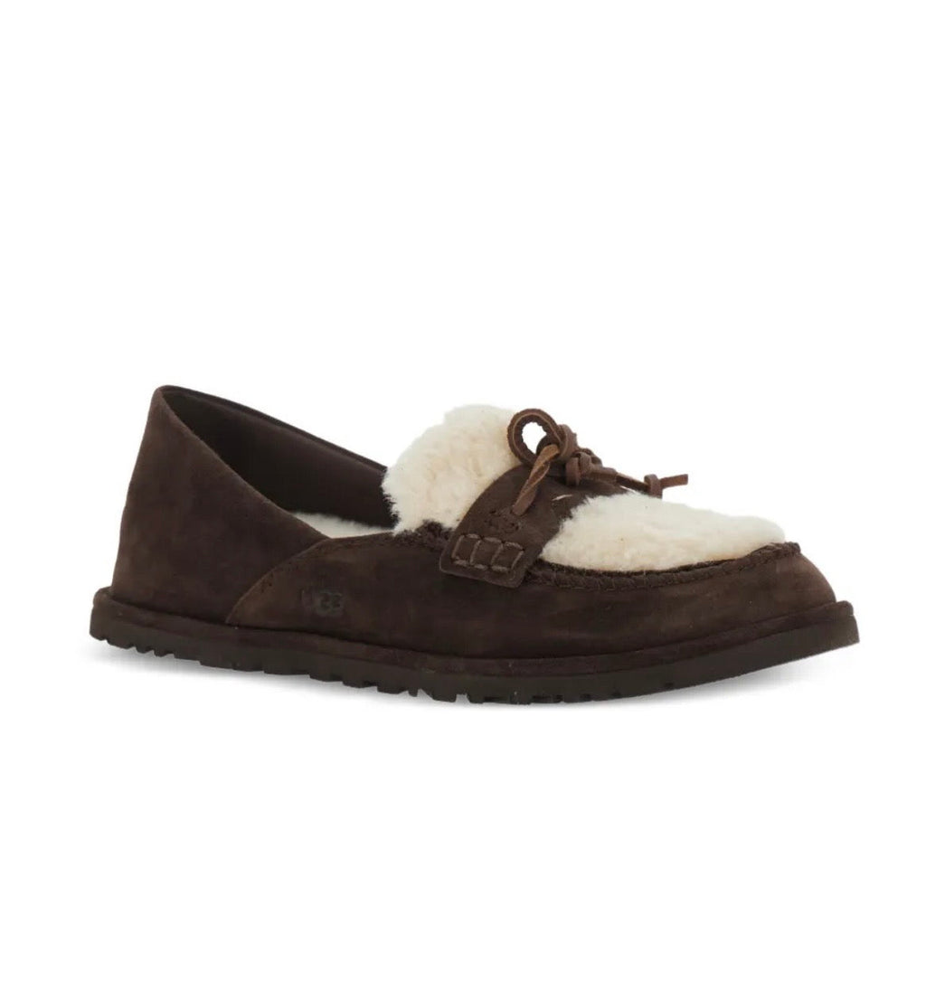 UGG Zora Shearling Dark Brown