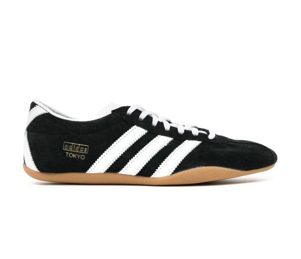 Adidas Tokyo suede black white