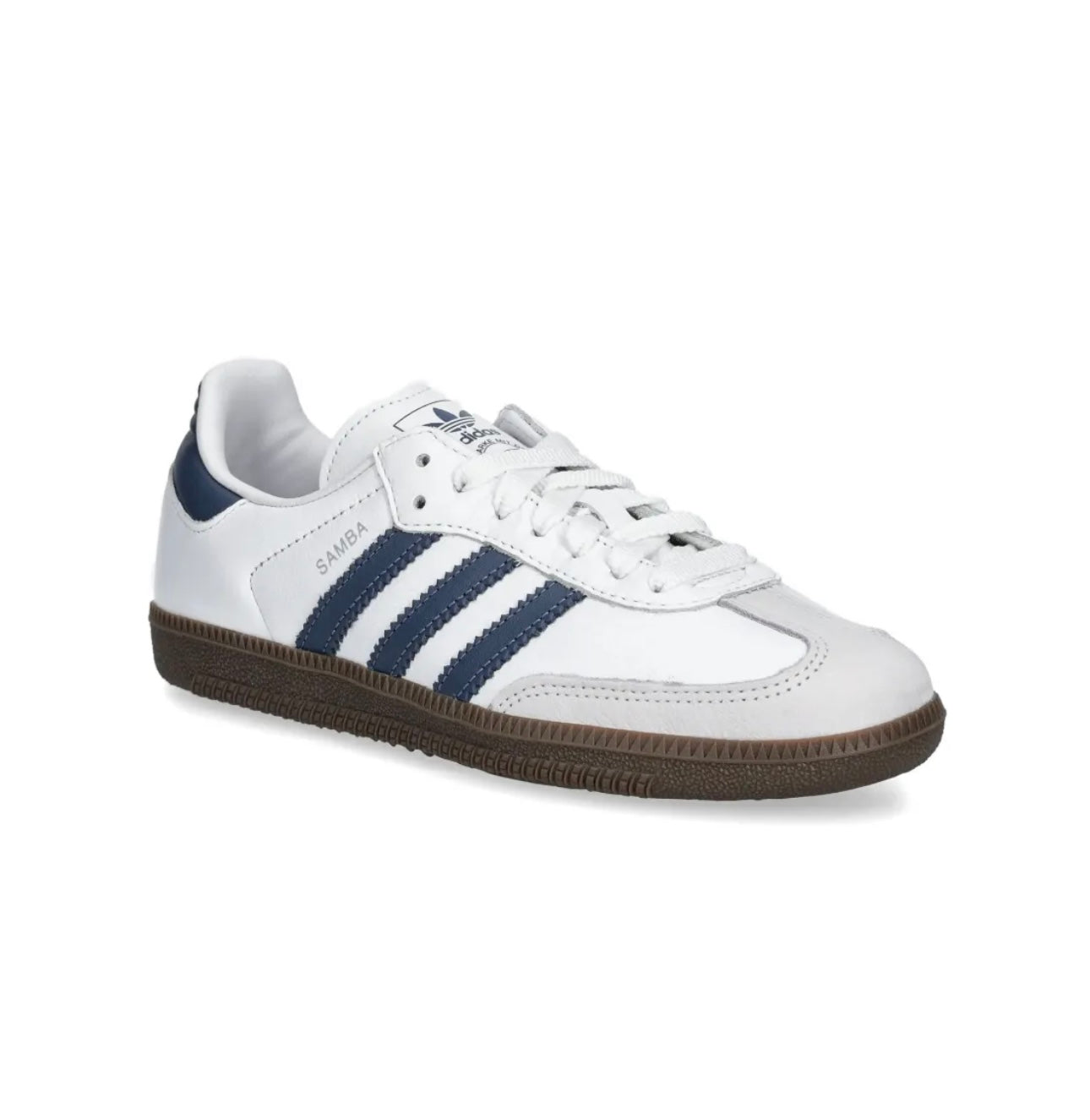 Adidas Samba White Navy Blue - תמונה 2