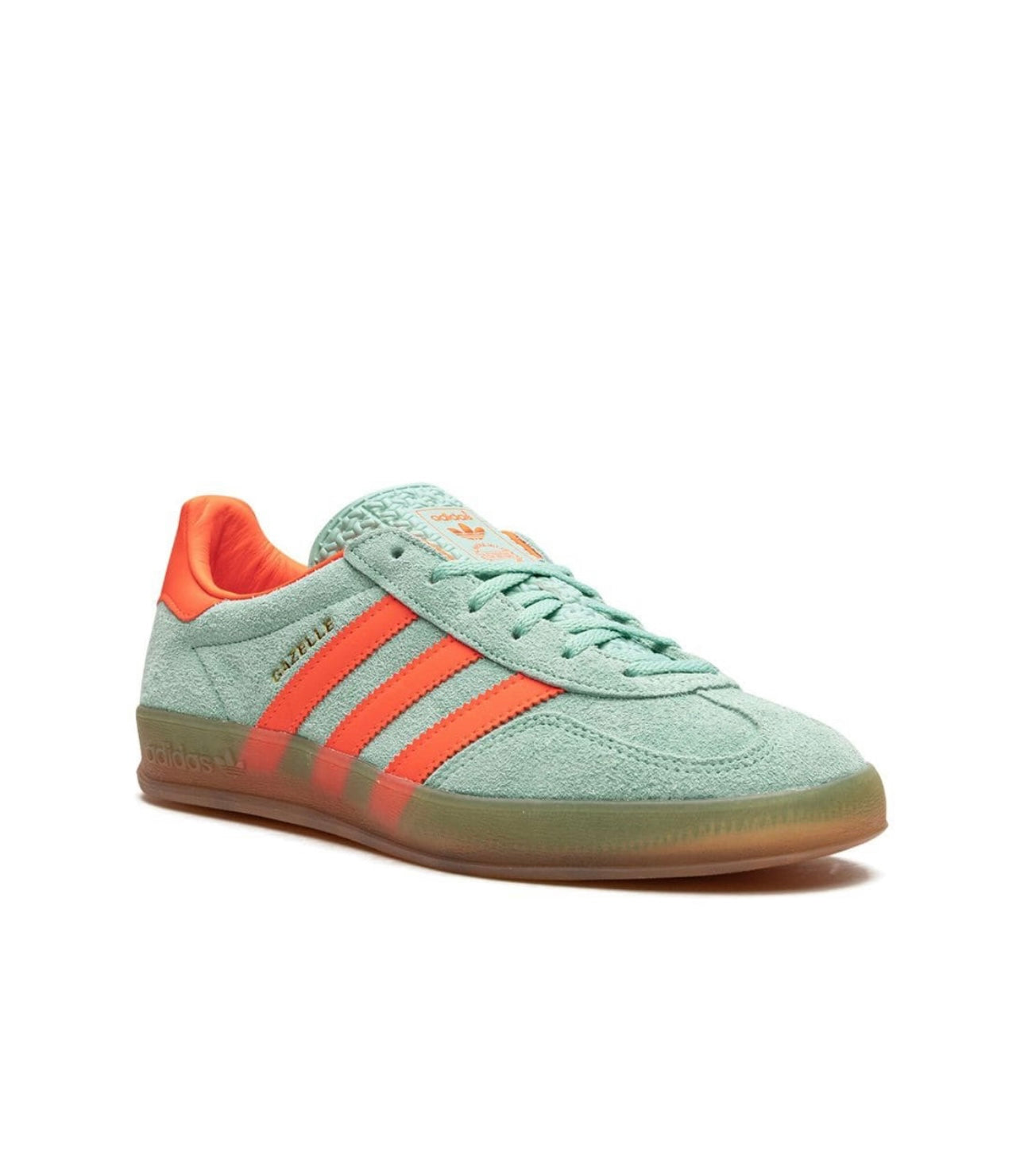 Adidas gazelle Light  Green peach - תמונה 2